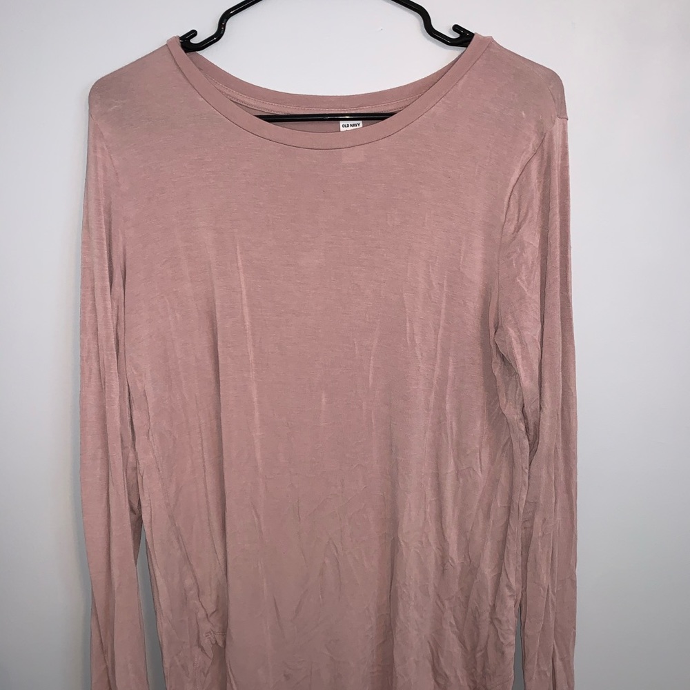 Light Pink Old Navy Luxe Long Sleeve